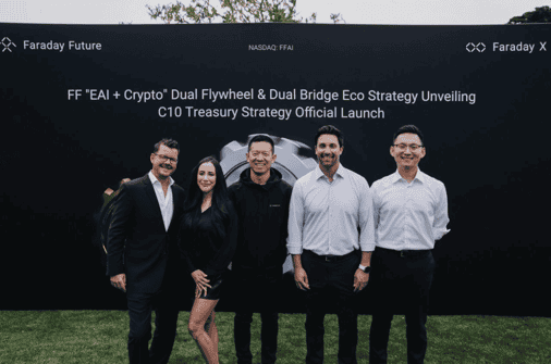 Faraday Future Launches its "EAI + Crypto" Dual-Flywheel Strategy, Unveils "C10 Index" and First U.S.-Listed "C10 Treasury" Product